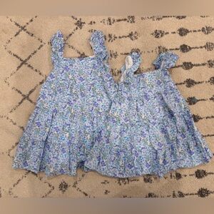 Janie and Jack Blue Floral Dress